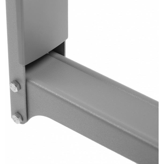 Кронштейн для СВЧ Holder MWS-2005 серебристый макс.40кг настенный фиксированный