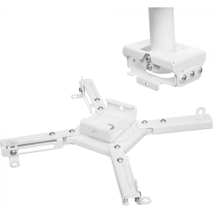 Кронштейн для проектора Cactus CS-PROF011S-WT белый макс.45кг потолочный поворот и наклон