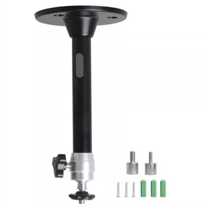 Кронштейн для проектора Cactus CS-WMS-13 черный макс.3кг настенный и потолочный поворот и наклон