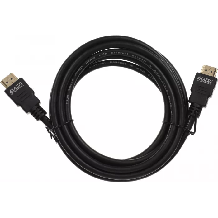 Кабель аудио-видео WH-111 HDMI (m)/HDMI (m) 3м. позолоч.конт. черный (9782)