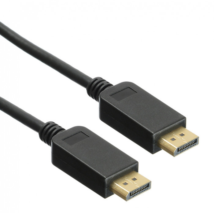 Кабель аудио-видео Buro V.1.2 DisplayPort (m)/DisplayPort (m) 2м. позолоч.конт. черный (BHP DPP_1.2-2)