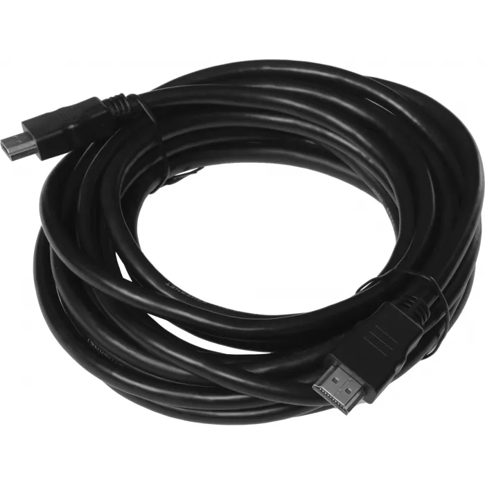 Кабель аудио-видео HDMI (m)/HDMI (m) 5м. позолоч.конт. черный (00117502)