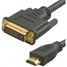 Кабель аудио-видео WH-141 HDMI (m)/DVI-D (m) 20м. позолоч.конт. черный (10848)