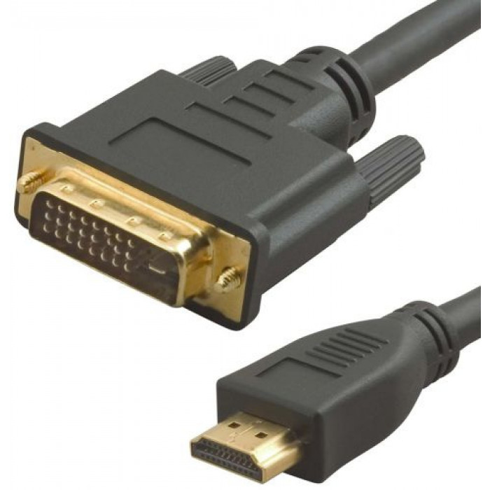Кабель аудио-видео WH-141 HDMI (m)/DVI-D (m) 20м. позолоч.конт. черный (10848)