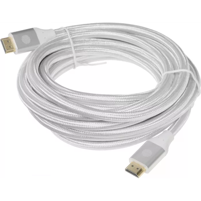 Кабель аудио-видео Cactus CS-HDMI.2.1-5 HDMI (m)/HDMI (m) 5м. позолоч.конт. серебристый