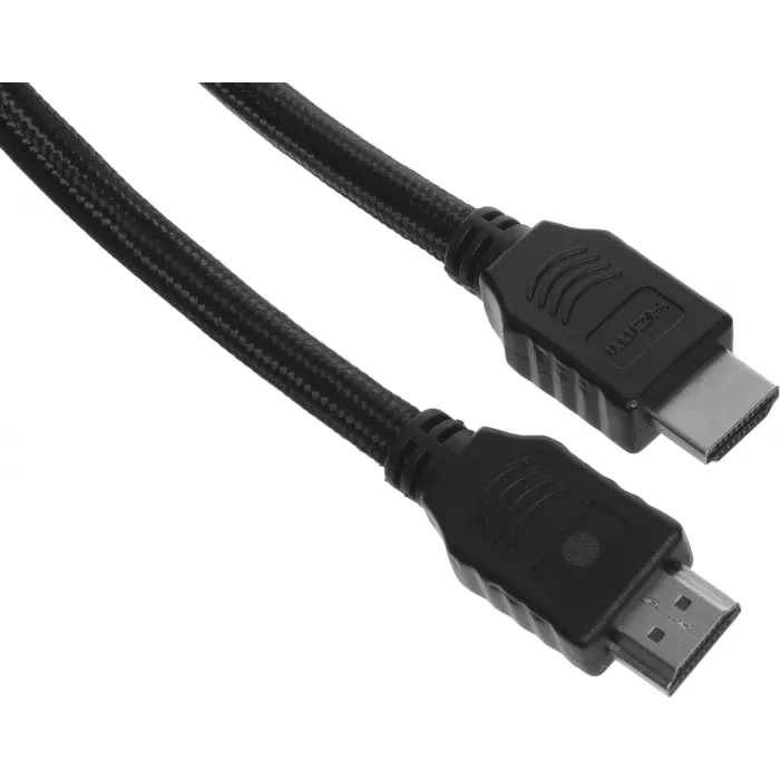 Кабель аудио-видео Cactus CS-HDMI.2-1.5 HDMI (m)/HDMI (m) 1.5м. позолоч.конт. черный