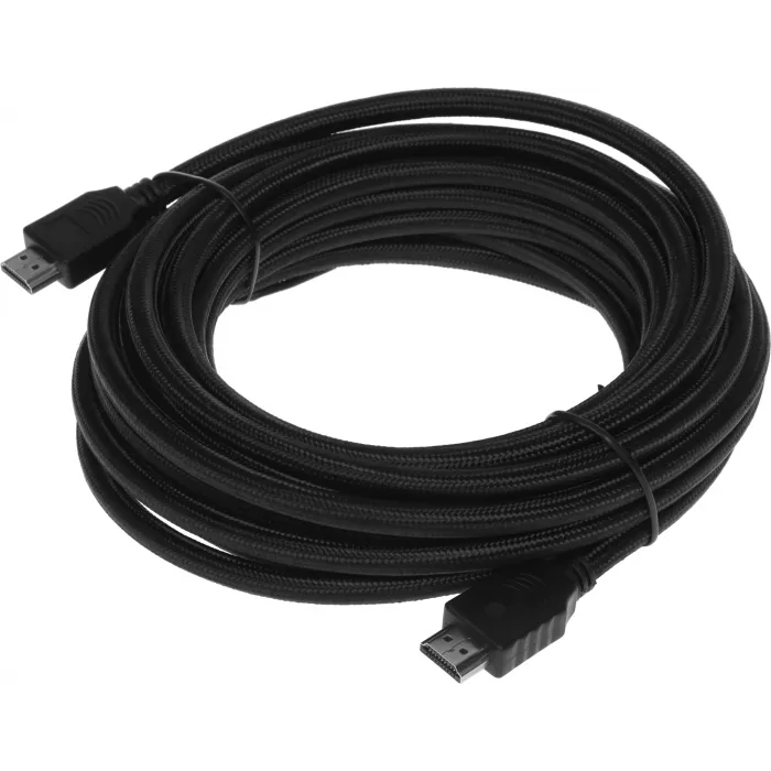 Кабель аудио-видео Cactus CS-HDMI.2-7 HDMI (m)/HDMI (m) 7м. позолоч.конт. черный