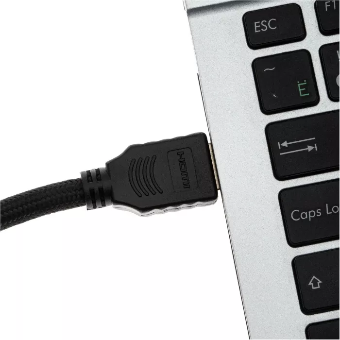 Кабель аудио-видео Cactus CS-HDMI.2-7 HDMI (m)/HDMI (m) 7м. позолоч.конт. черный