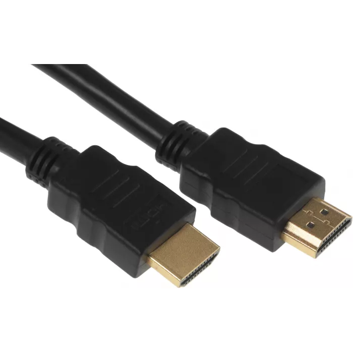 Кабель аудио-видео Cactus CS-HDMI.1.4-1.8 HDMI (m)/HDMI (m) 1.8м. позолоч.конт. черный