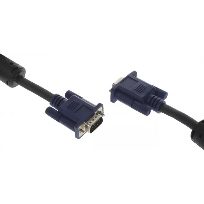 Кабель-удлинитель видео Premier 5-960EXT VGA (m)/VGA (f) 3м. феррит.кольца черный (5-960EXT 3.0)