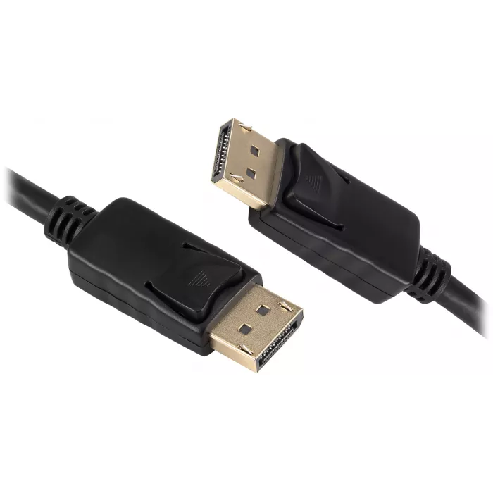 Кабель аудио-видео Buro V2.0 DisplayPort (m)/DisplayPort (m) 1.5м. черный (BU-DP2.0-1.5M)