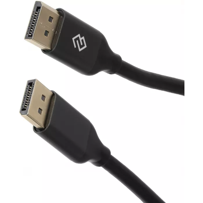 Кабель аудио-видео Digma V1.4 DisplayPort (m)/DisplayPort (m) 2м. черный (D-DP-V1.4-2M)