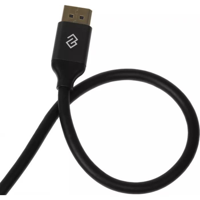 Кабель аудио-видео Digma V1.4 DisplayPort (m)/DisplayPort (m) 2м. черный (D-DP-V1.4-2M)