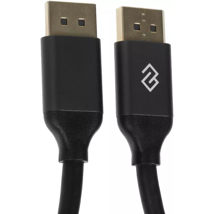 Кабель аудио-видео Digma V1.4 DisplayPort (m)/DisplayPort (m) 2м. черный (D-DP-V1.4-2M)