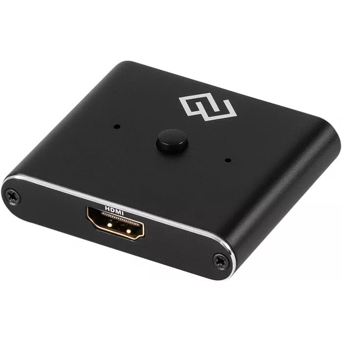 Переключатель аудио-видео Digma HDMI (f)/HDMI (f)/HDMI (f) черный (D-HSW-V2.0X2)