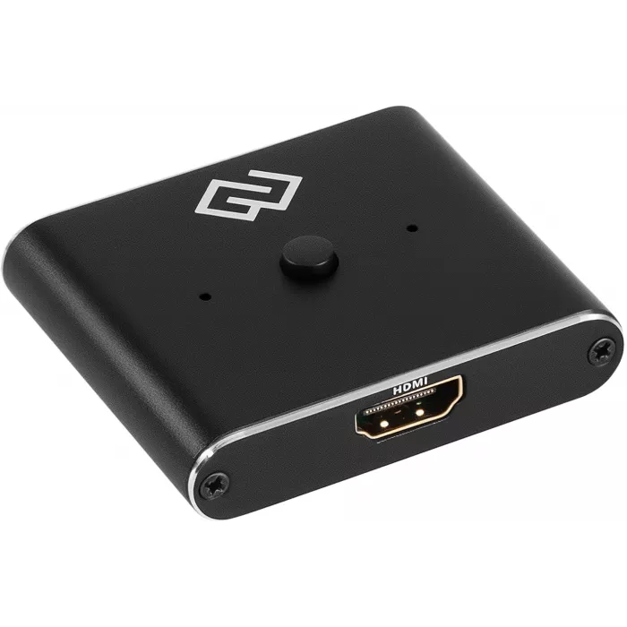 Переключатель аудио-видео Digma HDMI (f)/HDMI (f)/HDMI (f) черный (D-HSW-V2.0X2)