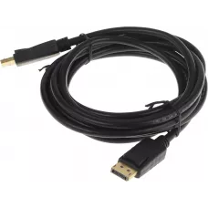 Кабель аудио-видео Buro BU-DP-v1.2-3m DisplayPort (m)/DisplayPort (m) 3м. черный