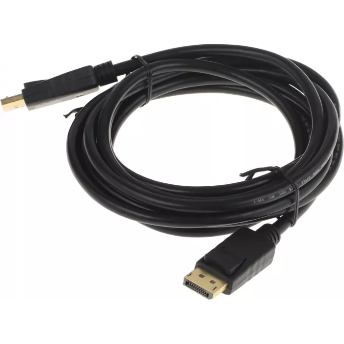 Кабель аудио-видео Buro BU-DP-v1.2-3m DisplayPort (m)/DisplayPort (m) 3м. черный