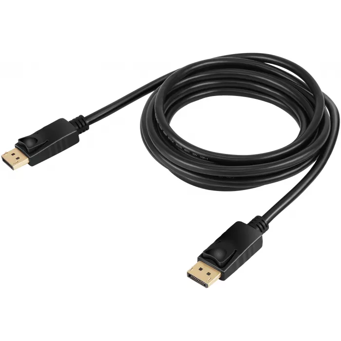 Кабель аудио-видео Buro BU-DP-v1.2-3m DisplayPort (m)/DisplayPort (m) 3м. черный