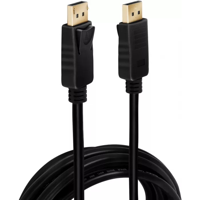 Кабель аудио-видео Buro BU-DP-v1.2-3m DisplayPort (m)/DisplayPort (m) 3м. черный