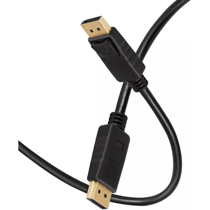 Кабель аудио-видео Buro BU-DP-v1.2-3m DisplayPort (m)/DisplayPort (m) 3м. черный