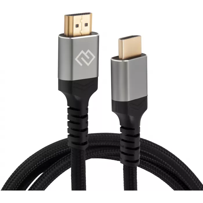 Кабель аудио-видео Digma HDMI (m)/HDMI (m) 1.5м. феррит.кольца позолоч.конт. черный (D-HDMI-2FF-V2.1-1.5M)