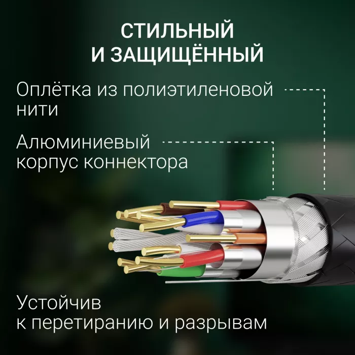 Кабель аудио-видео Digma HDMI (m)/HDMI (m) 2м. феррит.кольца позолоч.конт. черный (D-HDMI-2FF-V2.0-2M)