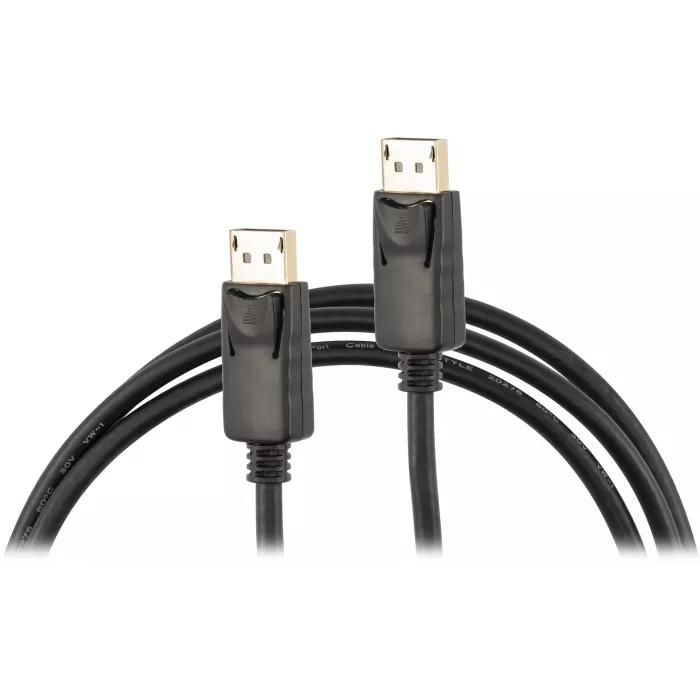 Кабель аудио-видео Buro V2.0 DisplayPort (m)/DisplayPort (m) 2м. черный (BU-DP2.0-2M)