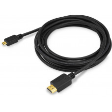Кабель аудио-видео Buro HDMI 1.4 HDMI (m)/Micro HDMI (m) 3м. черный (MICROHDMI-3M)