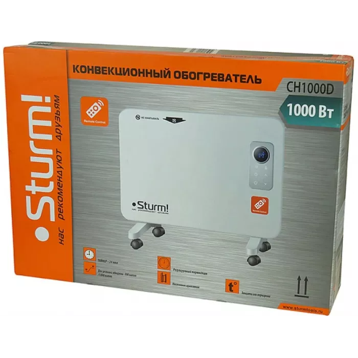 Конвектор Sturm! CH1000D 1000Вт белый