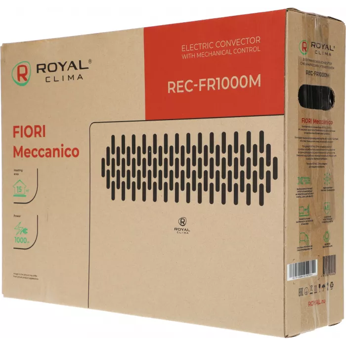 Конвектор Royal Clima FIORI Meccanico REC-FR1000M 1000Вт белый