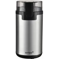 Кофемолка Vitek Gracia VT-CG1540 400Вт сист.помол.:ротац.нож вместим.:80гр стальной