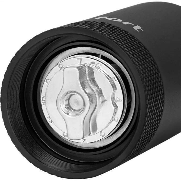 Кофемолка Kitfort КТ-7605 ручная сист.помол.:жернова вместим.:20гр черный/коричневый
