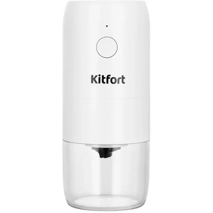 Кофемолка Kitfort КТ-7610 25Вт сист.помол.:жернова вместим.:30гр белый