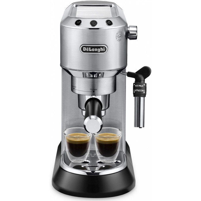 Кофеварка рожковая Delonghi EC685.M 1350Вт серебристый/черный