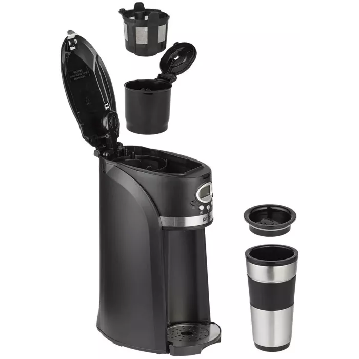 Кофеварка капельная Kitfort КТ-797 800Вт черный/нержавеющая сталь