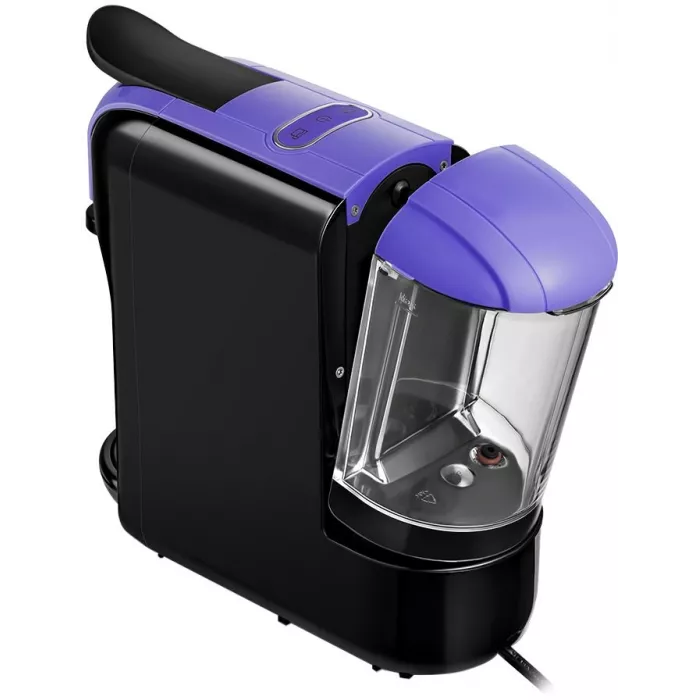 Кофемашина Kitfort КТ-7105-1 1450Вт черный/фиолетовый