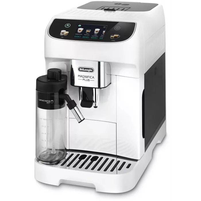 Кофемашина Delonghi Magnifica Plus ECAM320.60.W 1450Вт белый/черный