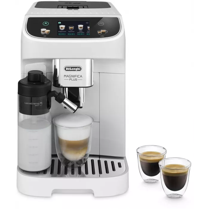 Кофемашина Delonghi Magnifica Plus ECAM320.60.W 1450Вт белый/черный