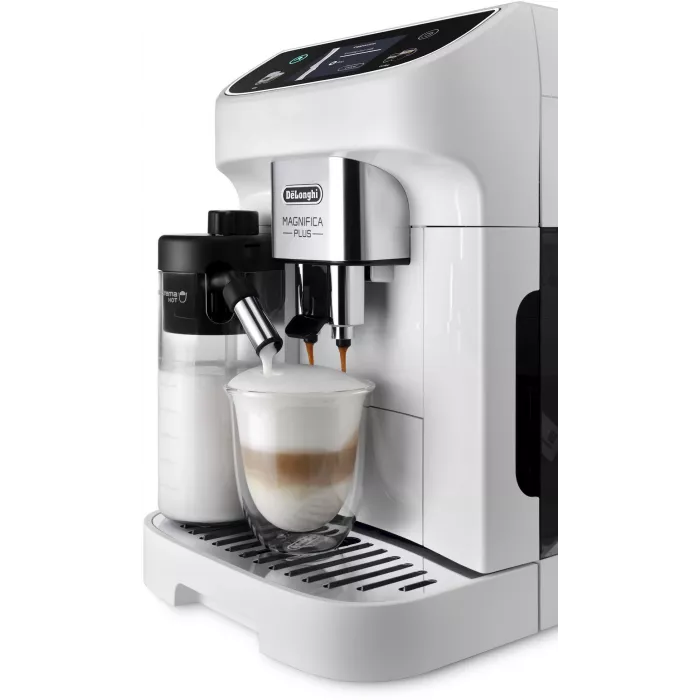 Кофемашина Delonghi Magnifica Plus ECAM320.60.W 1450Вт белый/черный
