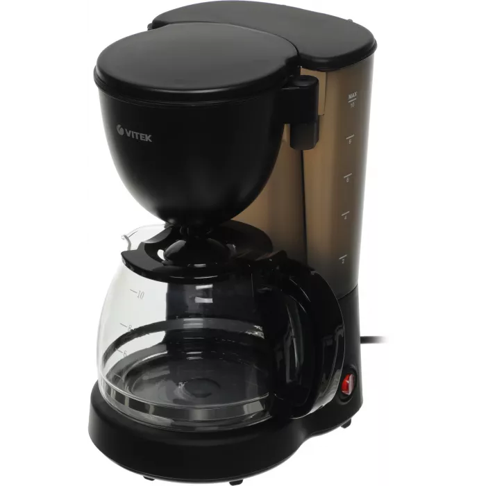 Кофеварка капельная Vitek VT-1500 600Вт черный