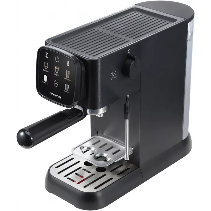 Кофеварка рожковая Polaris PCM 1551E Adore Crema 1500Вт черный