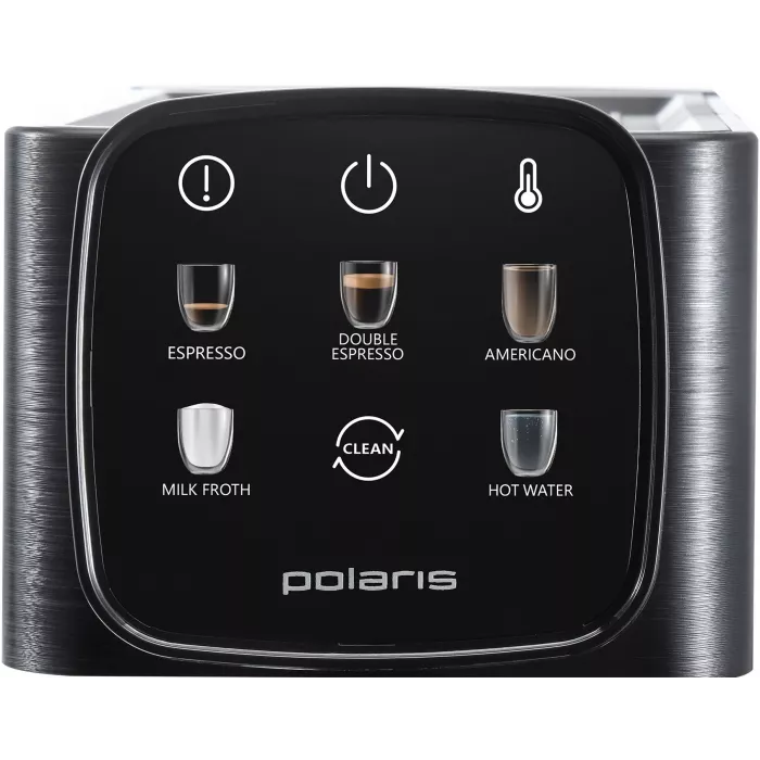 Кофеварка рожковая Polaris PCM 1551E Adore Crema 1500Вт черный