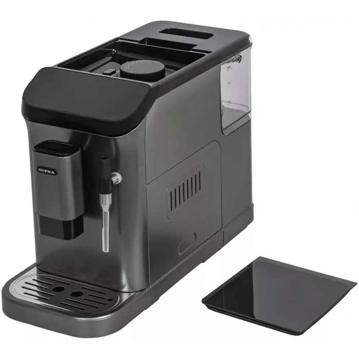 Кофемашина Supra CMS-3700 1350Вт серебристый