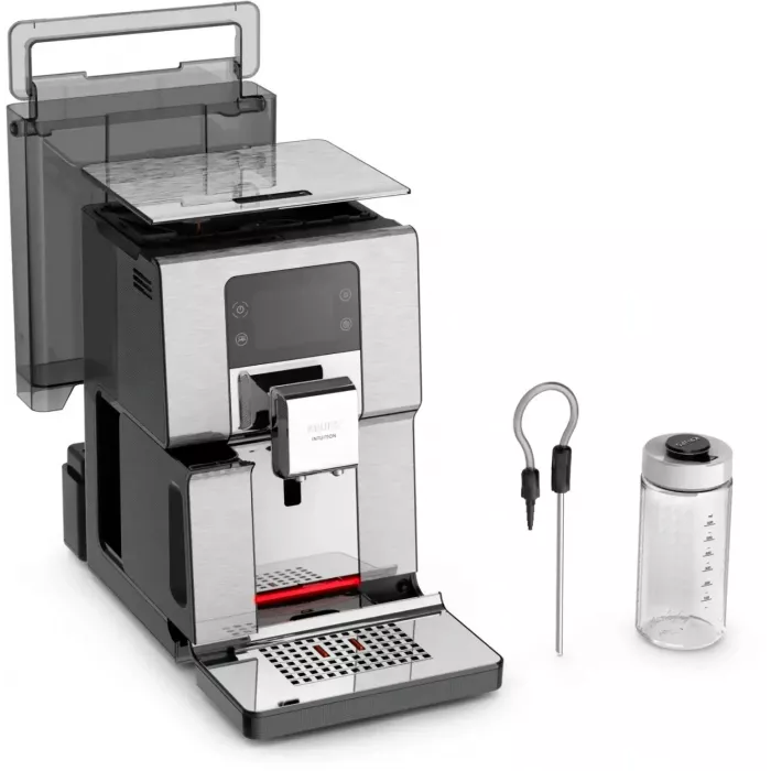 Кофемашина Krups Essential EA877D10 1550Вт черный/нержавеющая сталь