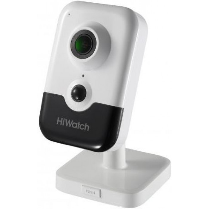 Камера видеонаблюдения IP HiWatch DS-I214(C)(2.0mm) 2-2мм цв. корп.:белый/черный