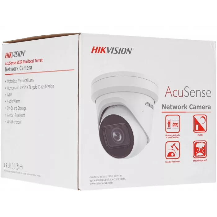 Камера видеонаблюдения IP Hikvision DS-2CD2H83G2-IZS 2.8-12мм цв. корп.:белый