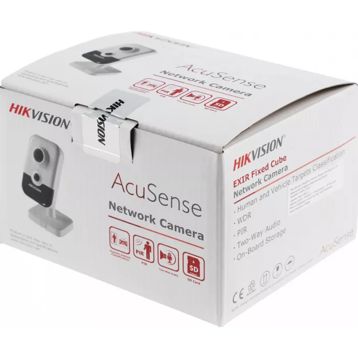 Камера видеонаблюдения IP Hikvision DS-2CD2443G2-I(4mm) 4-4мм цв. корп.:белый/черный