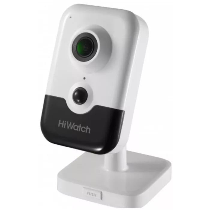 Камера видеонаблюдения IP HiWatch DS-I214W(С)(2.8mm) Wi-Fi 2.8-2.8мм корп.:белый/черный