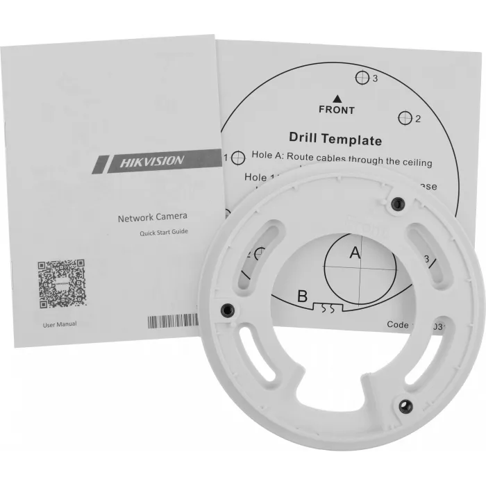 Камера видеонаблюдения IP Hikvision DS-2CD2543G2-IS(2.8mm) 2.8-2.8мм корп.:белый